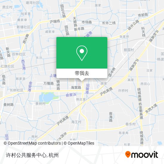 许村公共服务中心地图