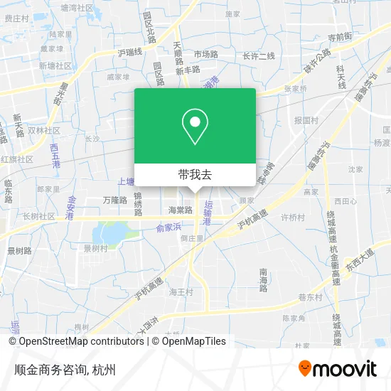 顺金商务咨询地图