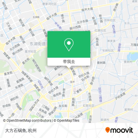大方石锅鱼地图