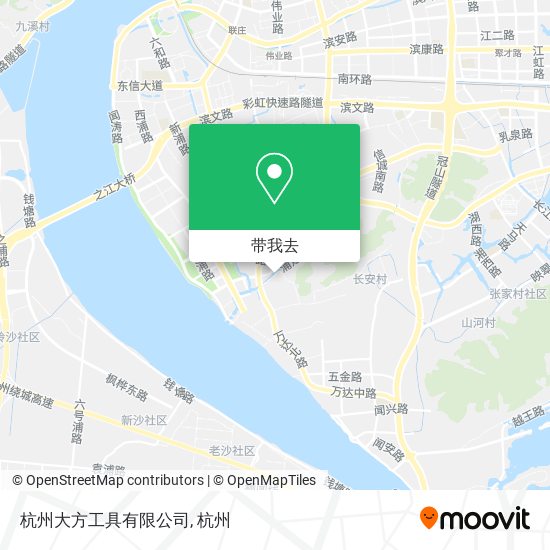 杭州大方工具有限公司地图