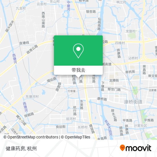 健康药房地图