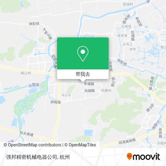 强邦精密机械电器公司地图