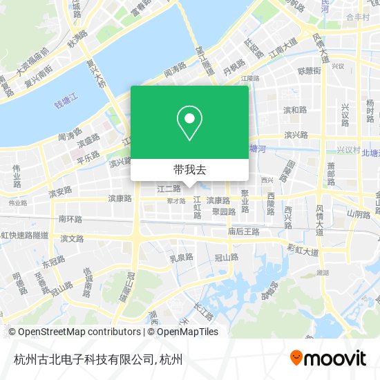 杭州古北电子科技有限公司地图