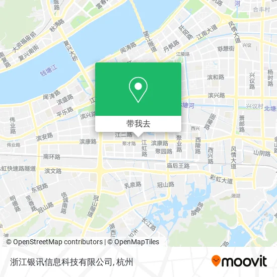 浙江银讯信息科技有限公司地图