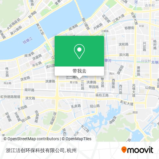 浙江洁创环保科技有限公司地图