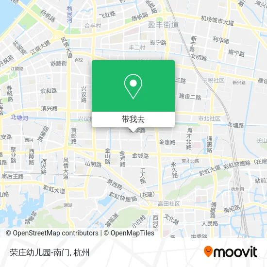 荣庄幼儿园-南门地图