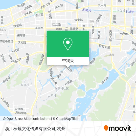 浙江棱镜文化传媒有限公司地图
