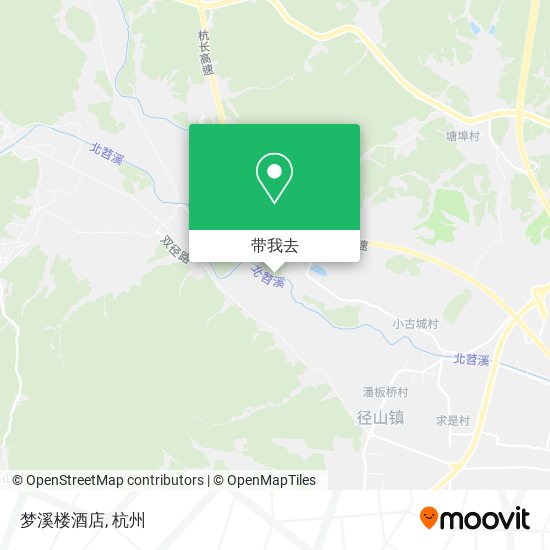 梦溪楼酒店地图