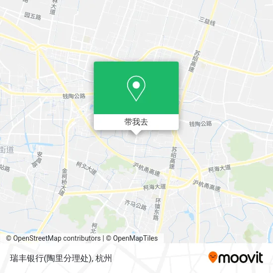 瑞丰银行(陶里分理处)地图