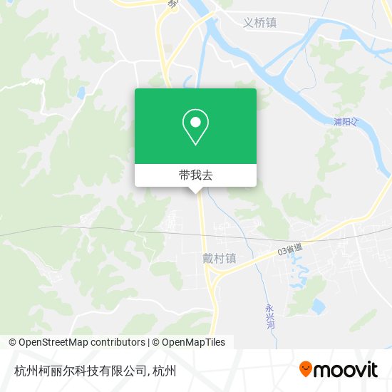 杭州柯丽尔科技有限公司地图