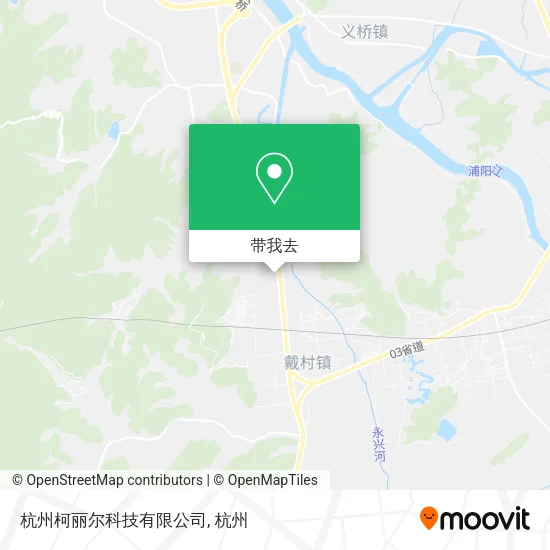杭州柯丽尔科技有限公司地图