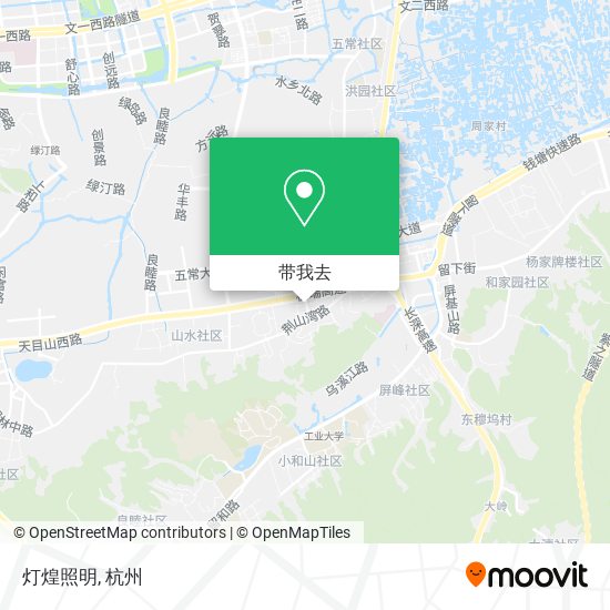 灯煌照明地图