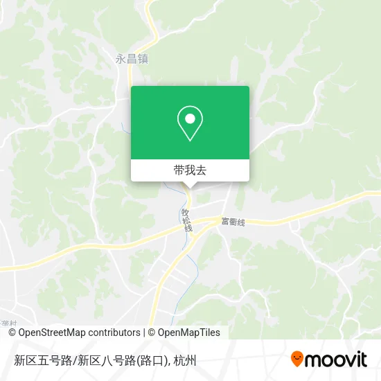 新区五号路/新区八号路(路口)地图