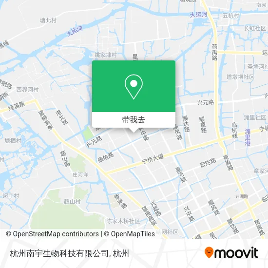 杭州南宇生物科技有限公司地图