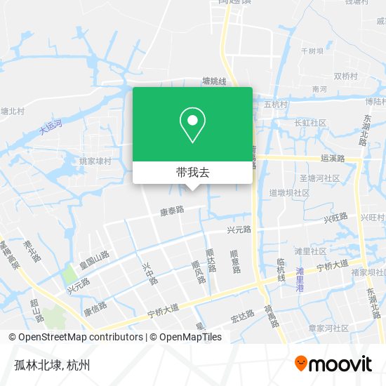 孤林北埭地图