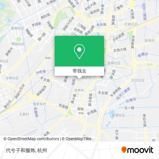 代兮子和服饰地图