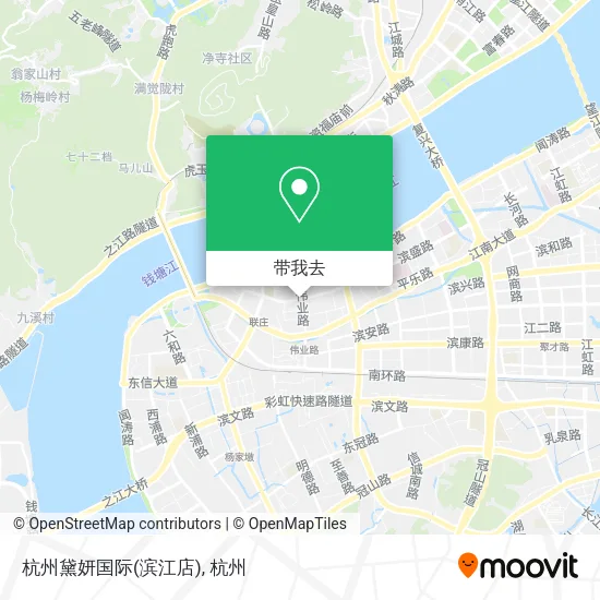 杭州黛妍国际(滨江店)地图