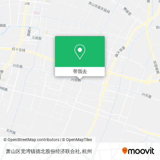 萧山区党湾镇德北股份经济联合社地图
