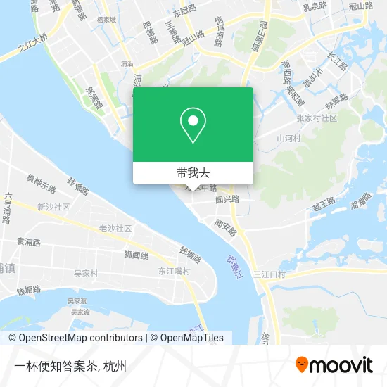 一杯便知答案茶地图