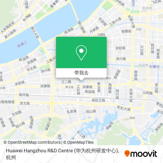 Huawei Hangzhou R&D Centre (华为杭州研发中心)地图