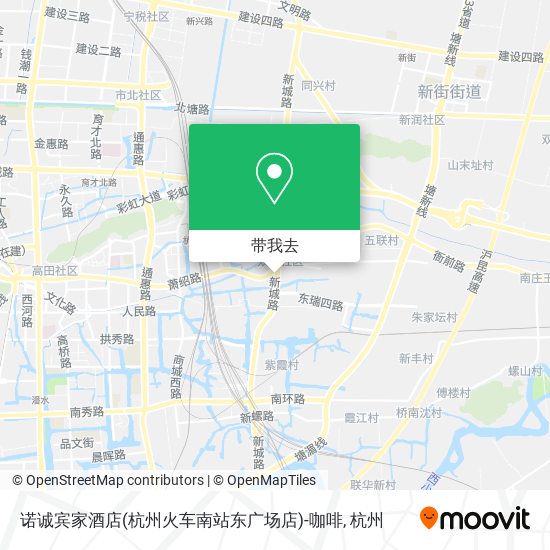 诺诚宾家酒店(杭州火车南站东广场店)-咖啡地图