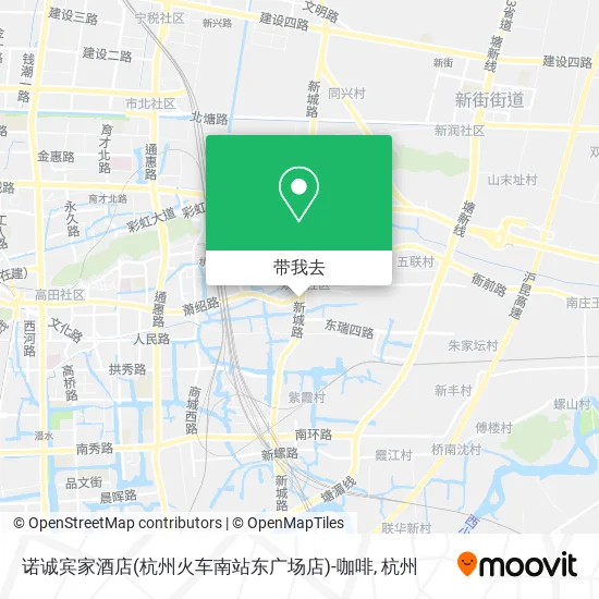 诺诚宾家酒店(杭州火车南站东广场店)-咖啡地图