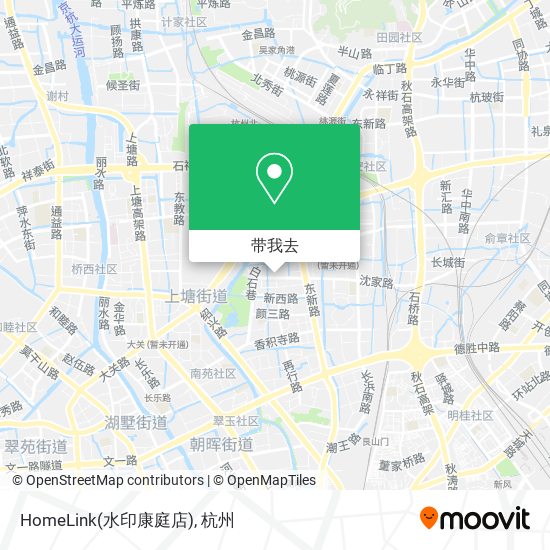 HomeLink(水印康庭店)地图