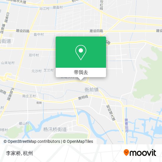 李家桥地图