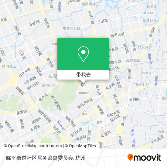 临平街道社区居务监督委员会地图