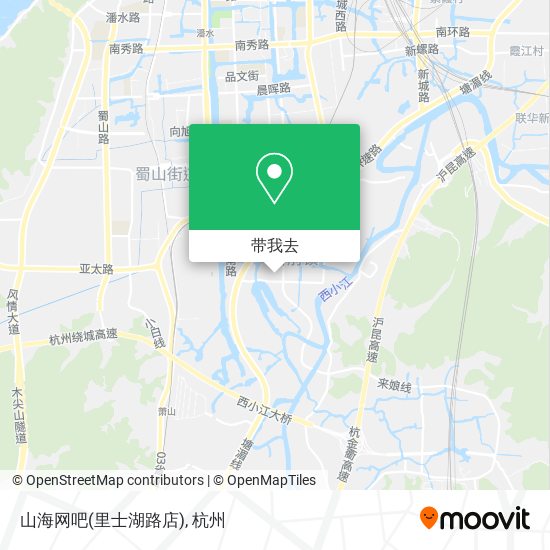 山海网吧(里士湖路店)地图