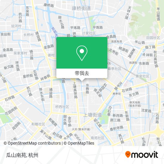 瓜山南苑地图