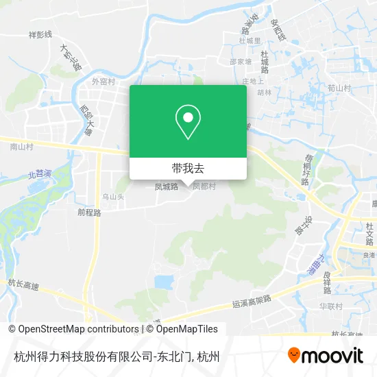 杭州得力科技股份有限公司-东北门地图