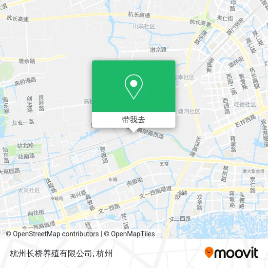 杭州长桥养殖有限公司地图