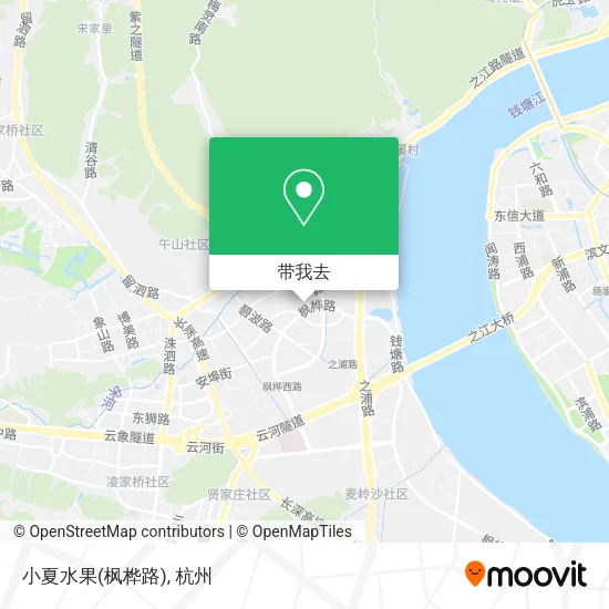 小夏水果(枫桦路)地图