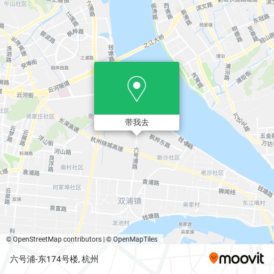 六号浦-东174号楼地图