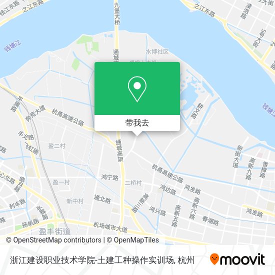 浙江建设职业技术学院-土建工种操作实训场地图