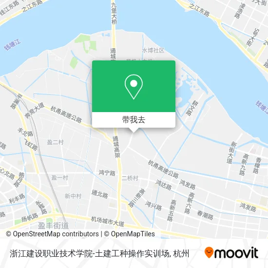 浙江建设职业技术学院-土建工种操作实训场地图