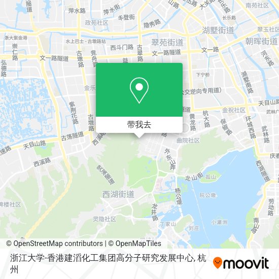 浙江大学-香港建滔化工集团高分子研究发展中心地图