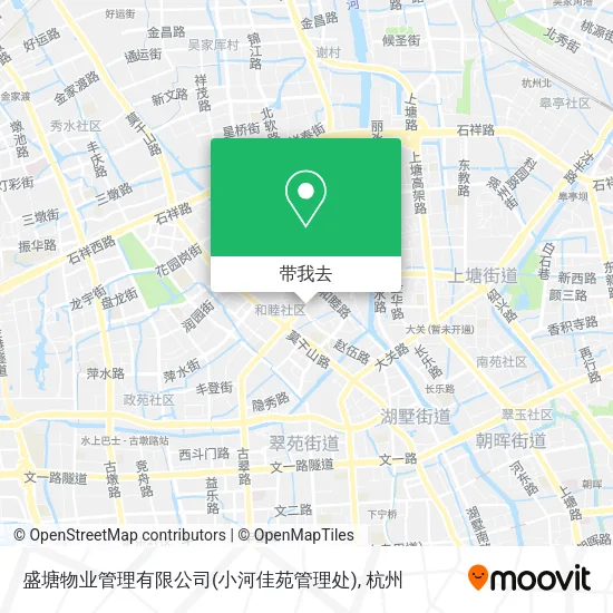盛塘物业管理有限公司(小河佳苑管理处)地图