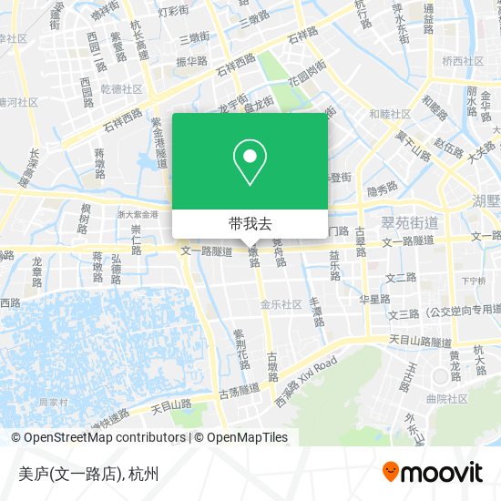 美庐(文一路店)地图