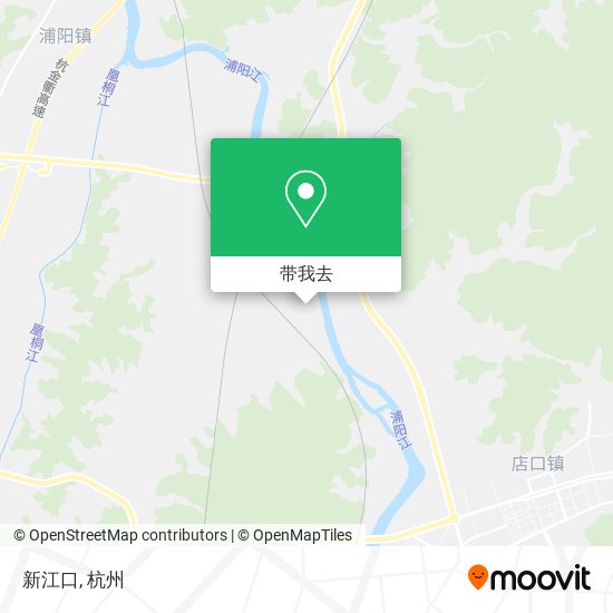 新江口地图