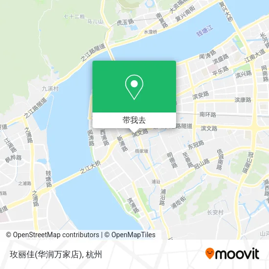 玫丽佳(华润万家店)地图