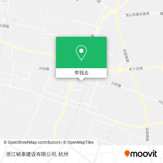 浙江铭泰建设有限公司地图