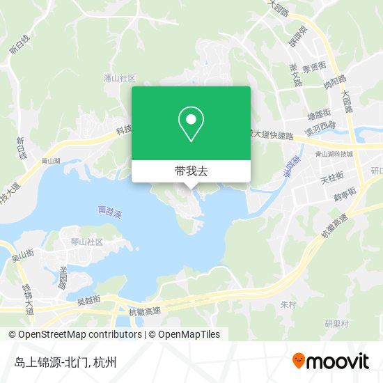 岛上锦源-北门地图