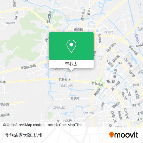 华联农家大院地图