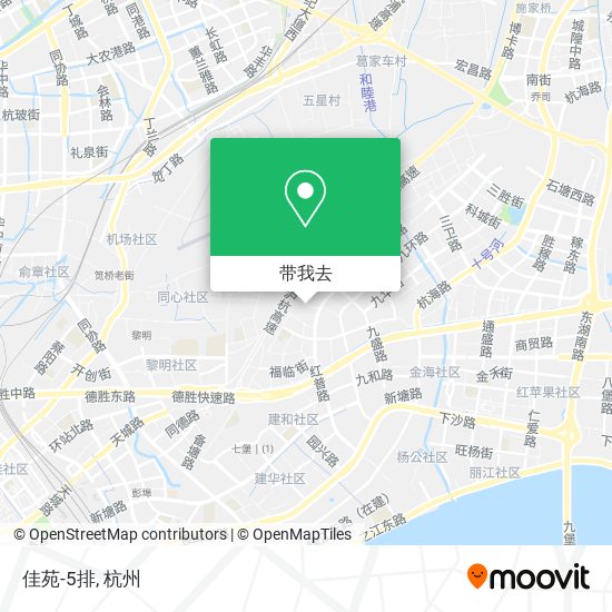 佳苑-5排地图