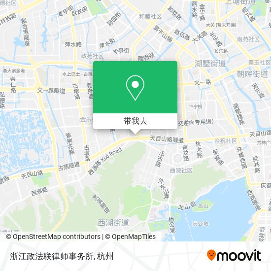 浙江政法联律师事务所地图