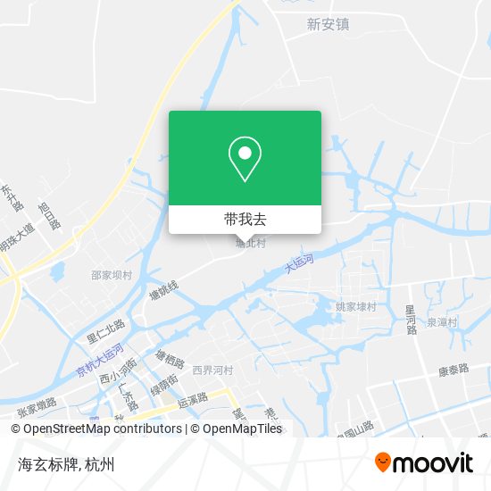 海玄标牌地图