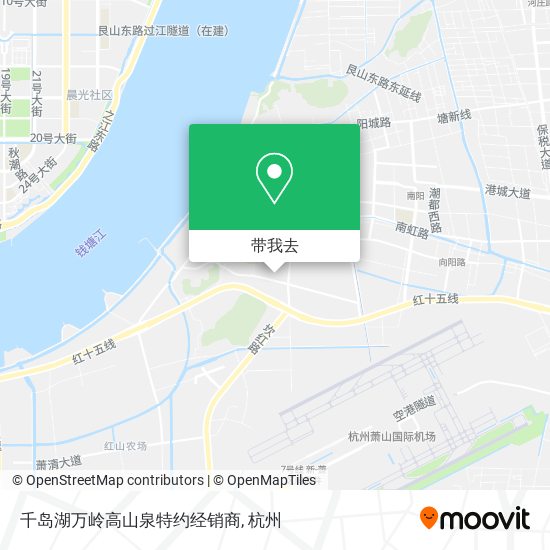 千岛湖万岭高山泉特约经销商地图