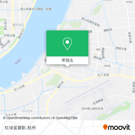 红绿蓝摄影地图